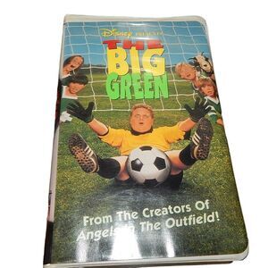 DISNEY'S THE BIG GREEN vintage VHS in original plastic clamshell case